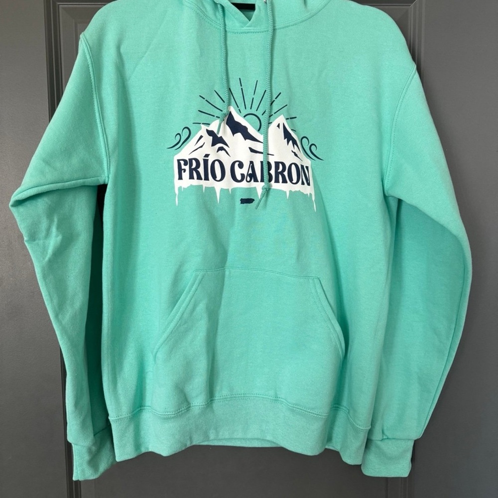 NWT Teal Hoodie - Del Pueblo PR